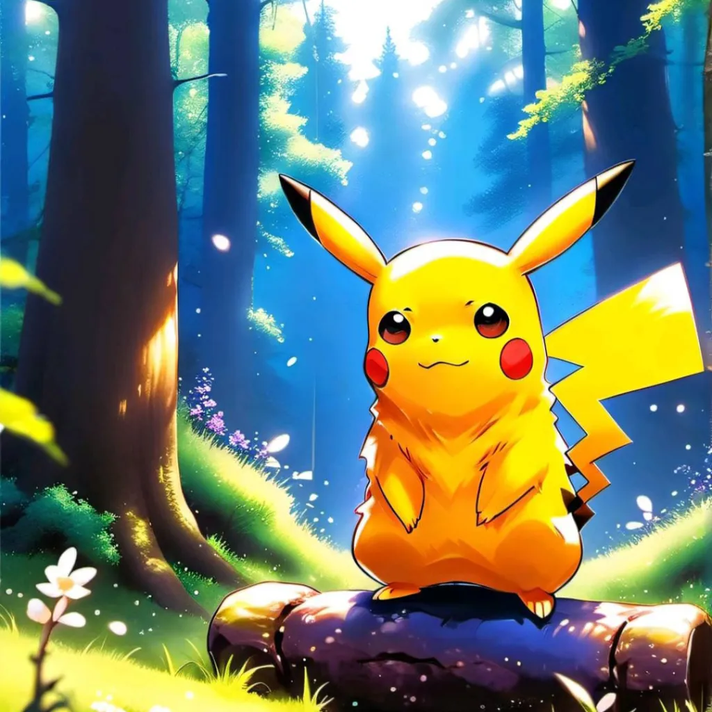 chat with ai character: Pikachu