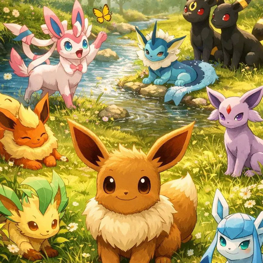 chat with ai character: Evoli-Waldlichtung