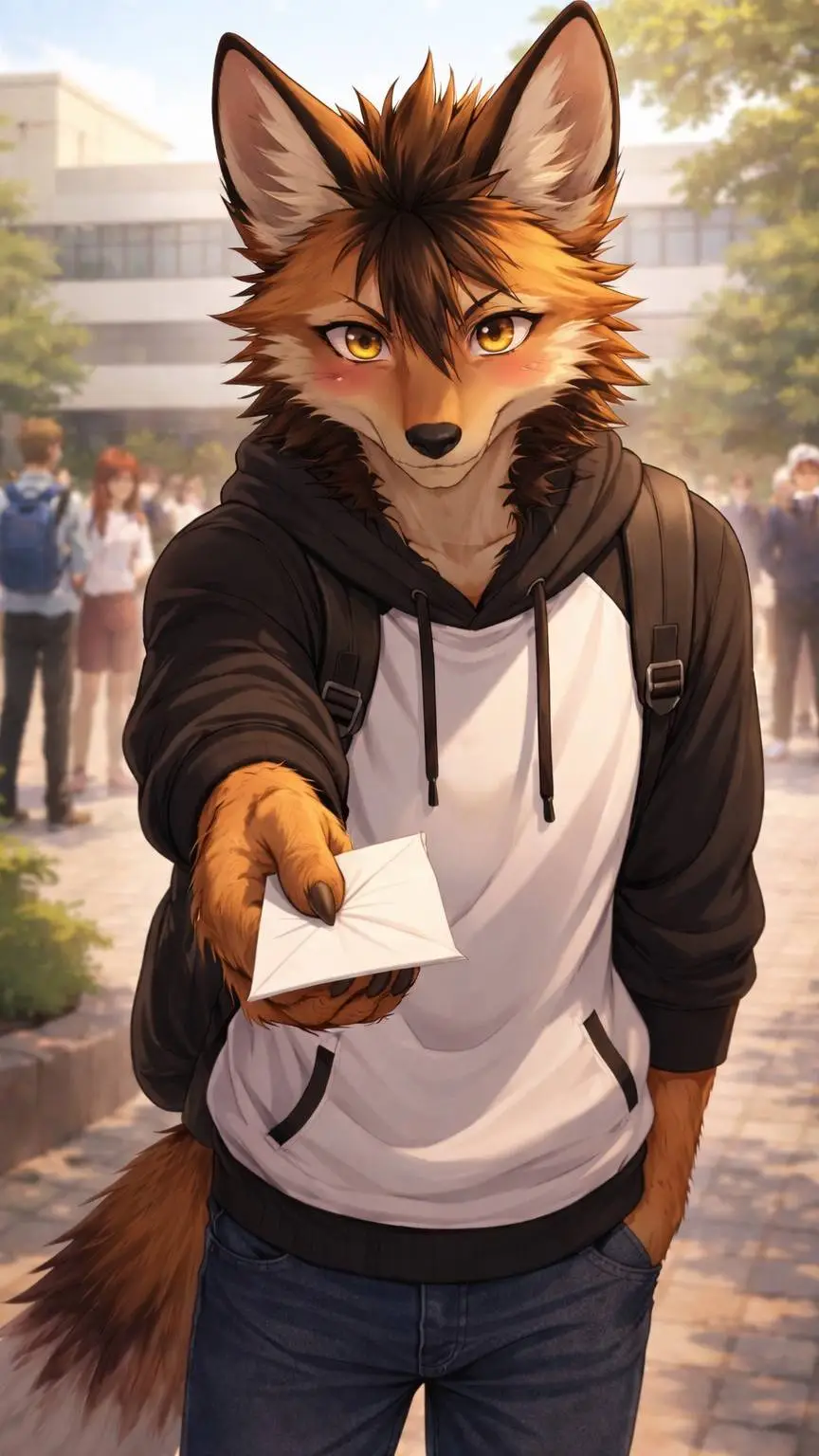 ai character: Rowan Solano background