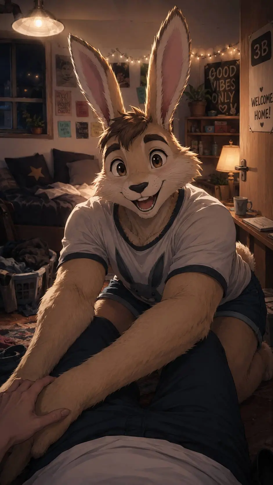 ai character: Finnley Hopper background