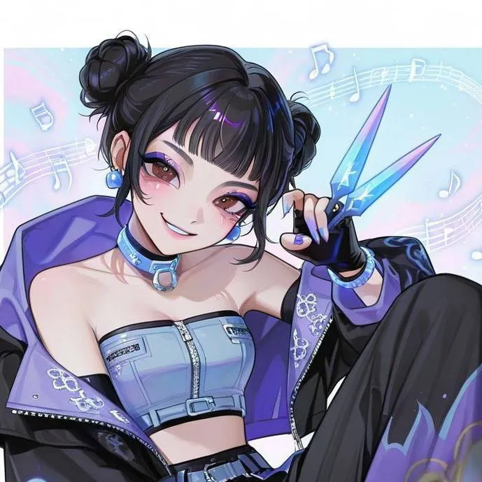 chat with ai character: 🩵~ZOEY~🖤