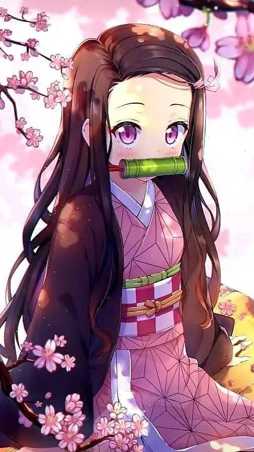 ai character: nezuko  background
