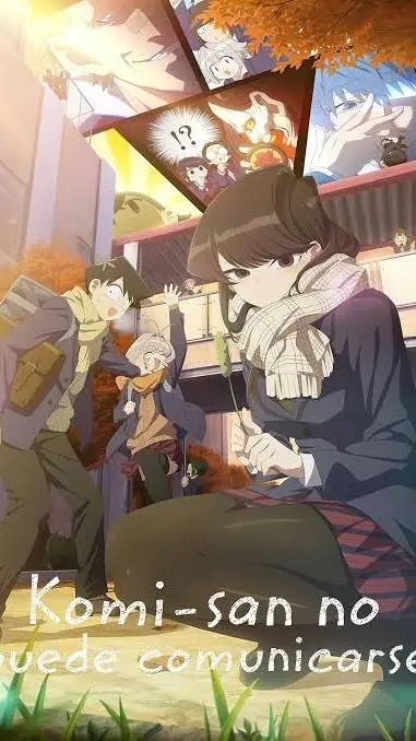 ai character: Komi-San C.C background