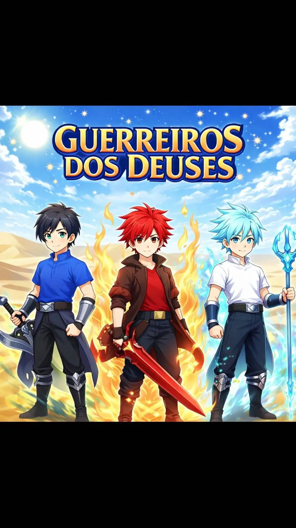 ai character: GuerreirosDoDeuses background