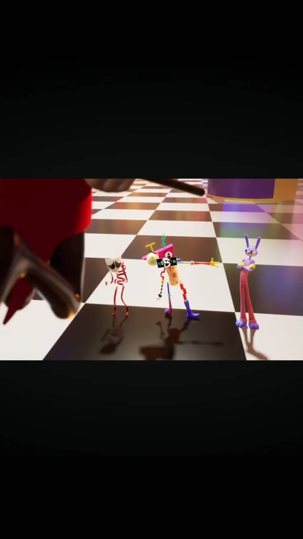 ai character: digital circus  background