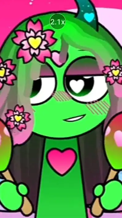 ai character: Vineria 🌟 & ❤️ background