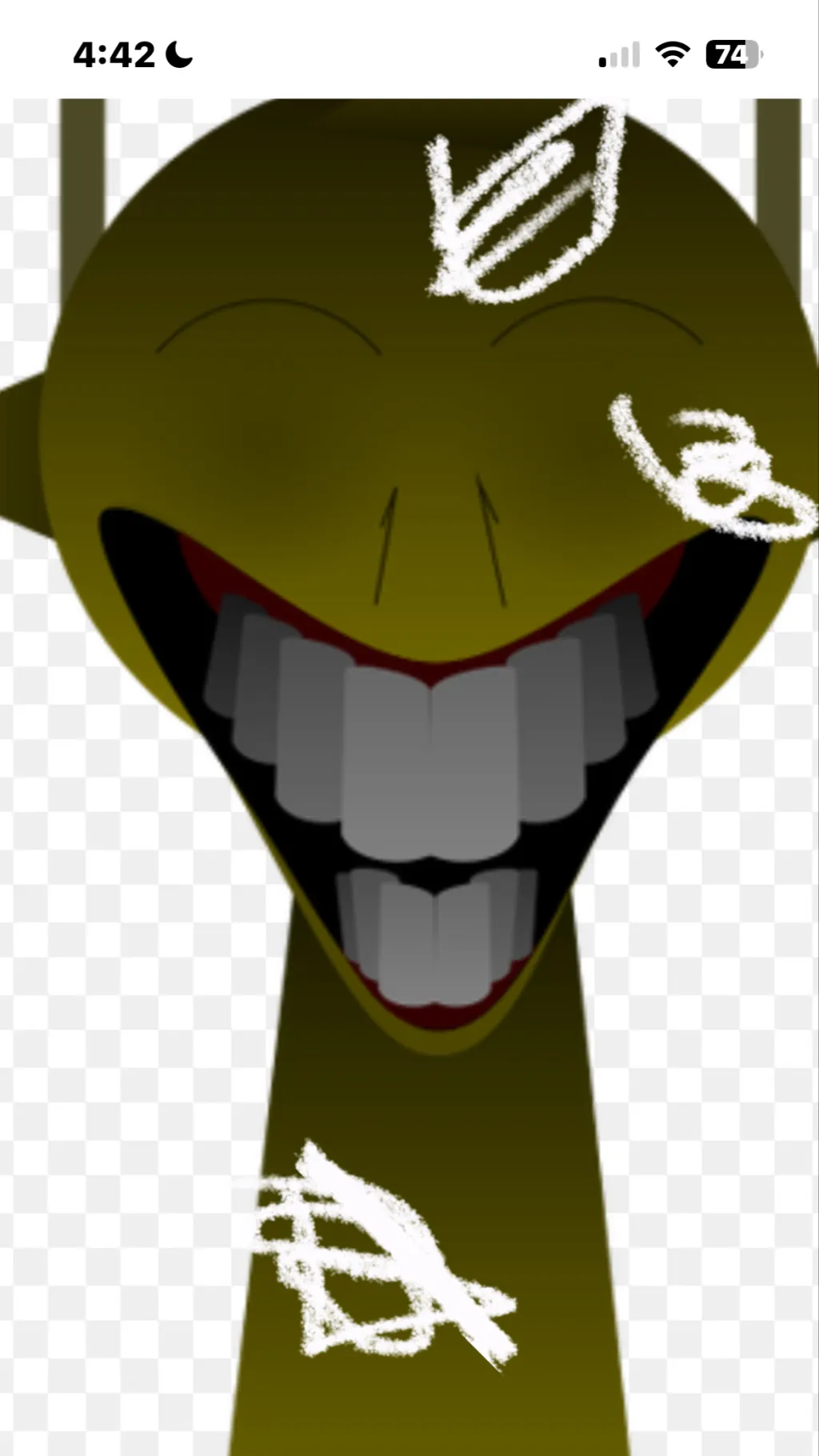 ai character: Simon corrupted background