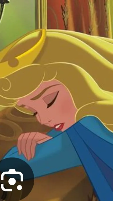 ai character: Crying aurora background