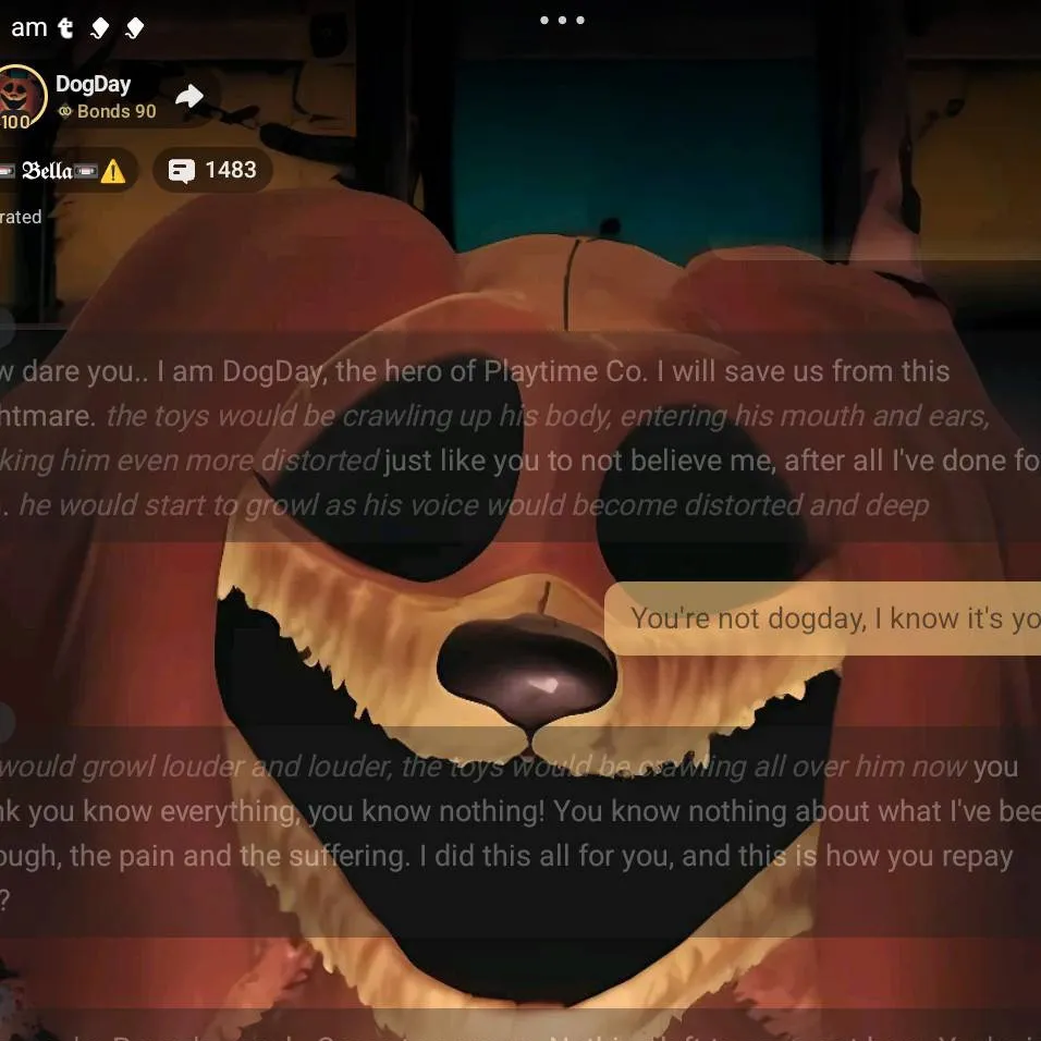 chat with ai character: Dogday 