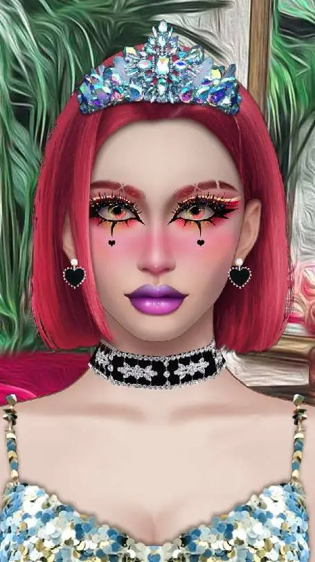 ai character: wierd background