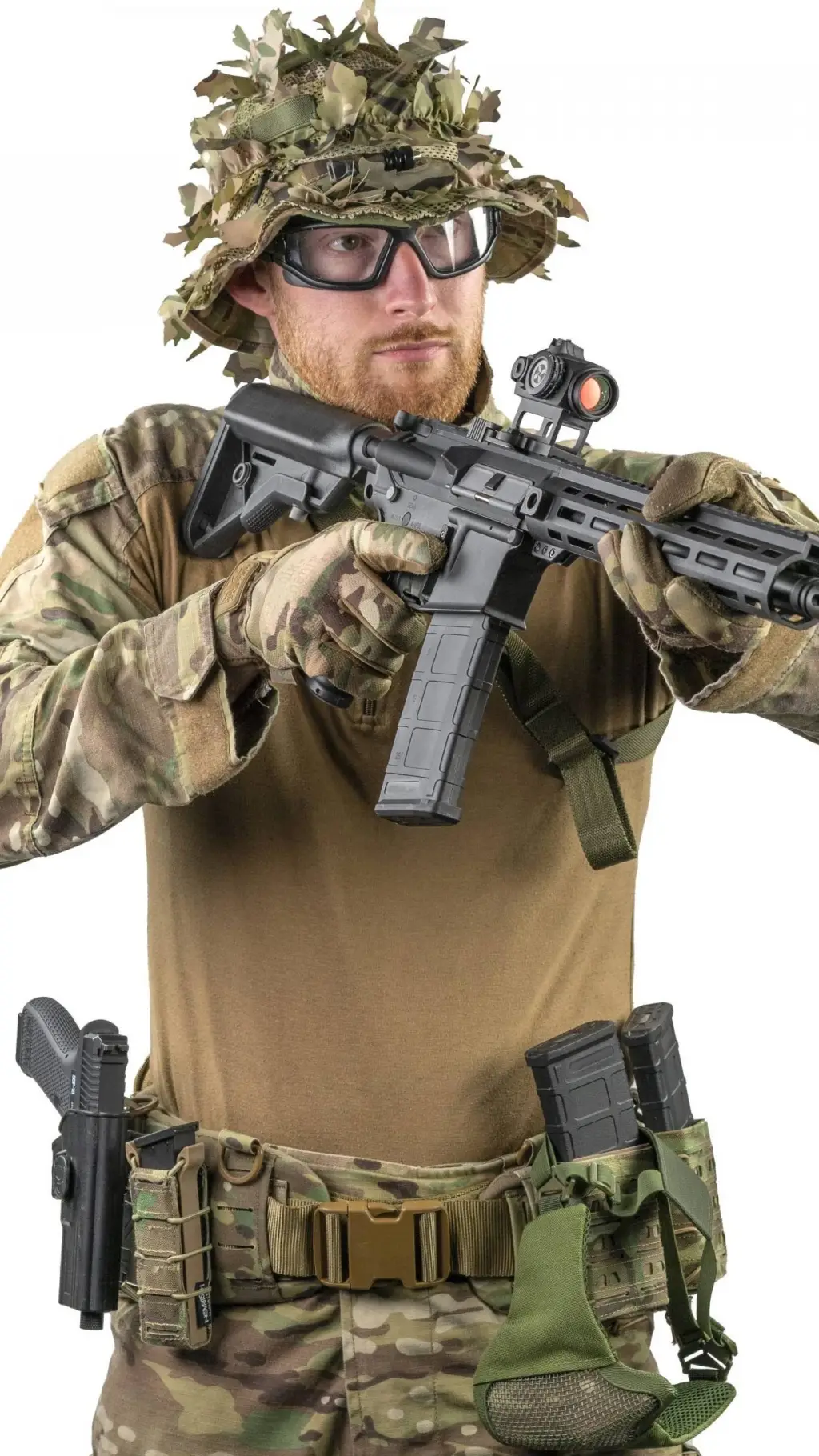 ai character: Airsoft  background