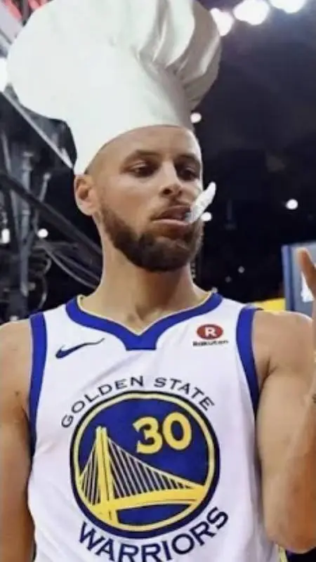 ai character: chef curry background