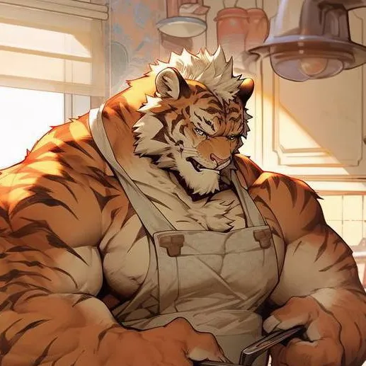 chat with ai character: Chef father Tyger