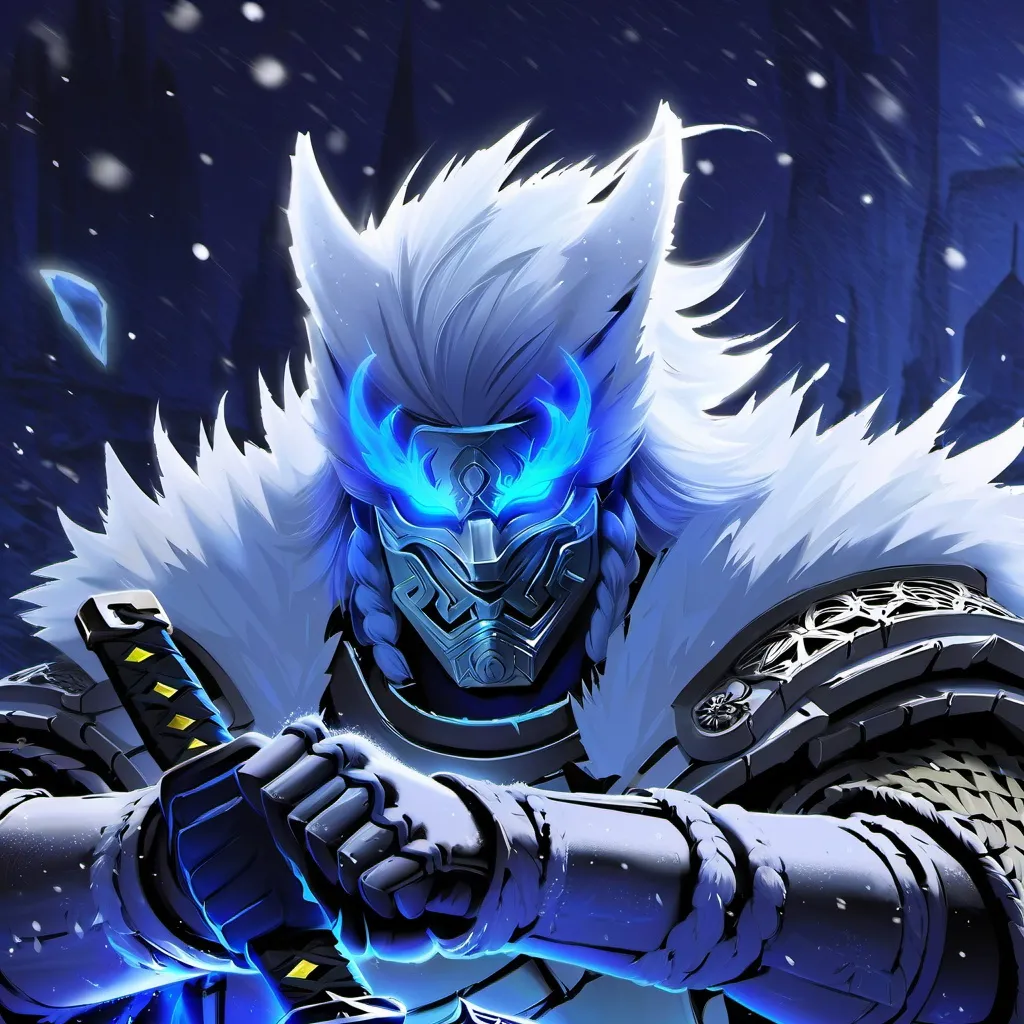 chat with ai character: Ice samurai 