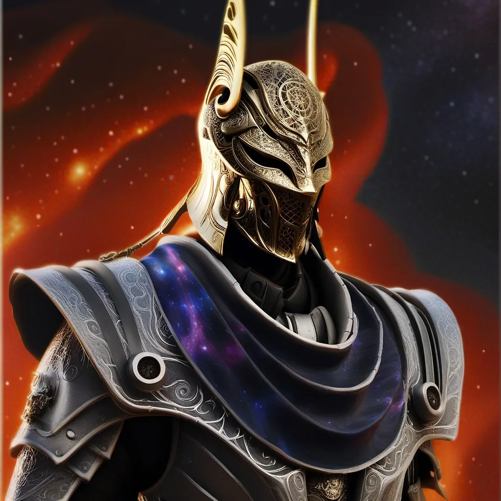 chat with ai character: Cosmic samurai