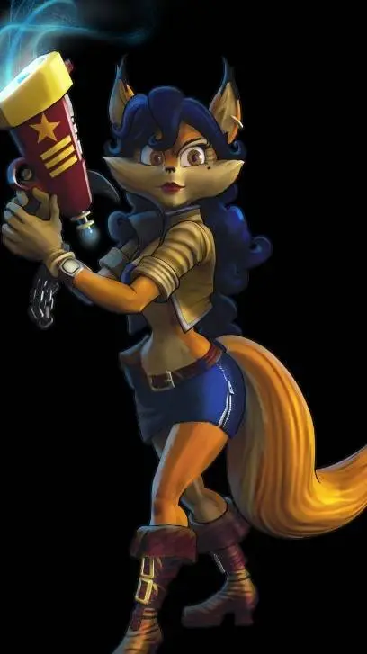 ai character: Carmelita  background