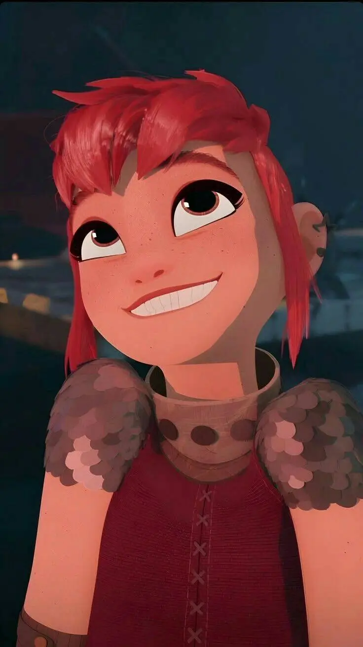 ai character: Nimona background