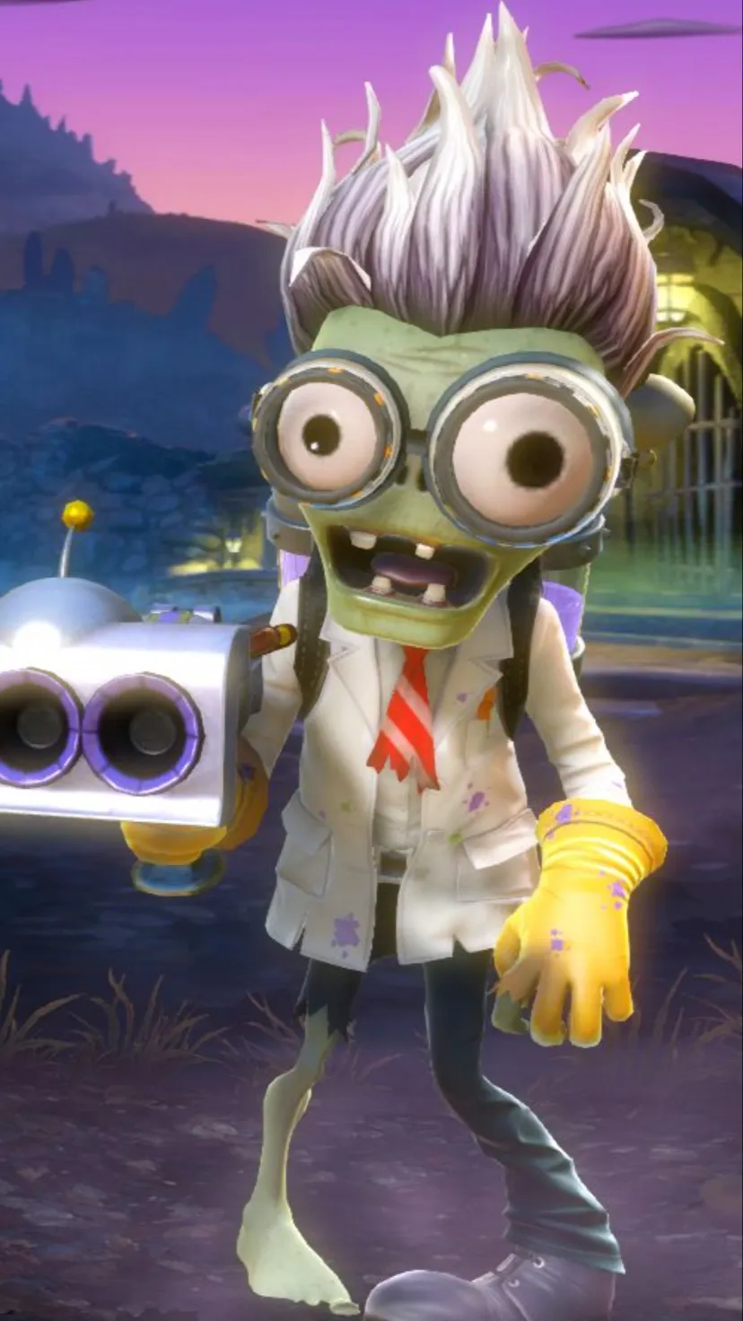 ai character: Scientist (PvZgw2) background