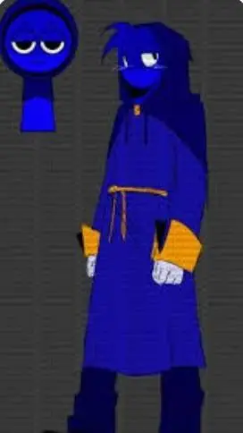 ai character: sprunki (horror) background