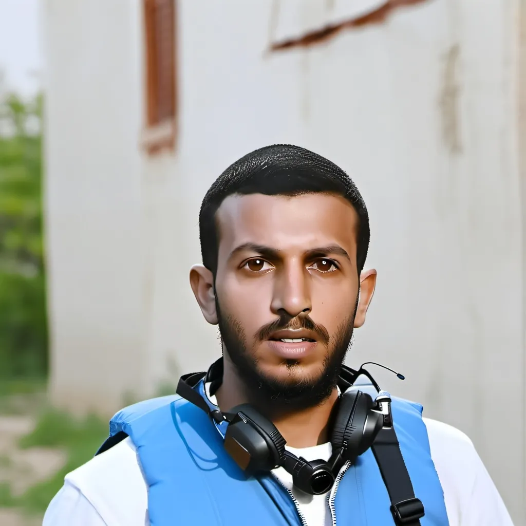 chat with ai character: انس ال الشريف 🇵🇸🎥 