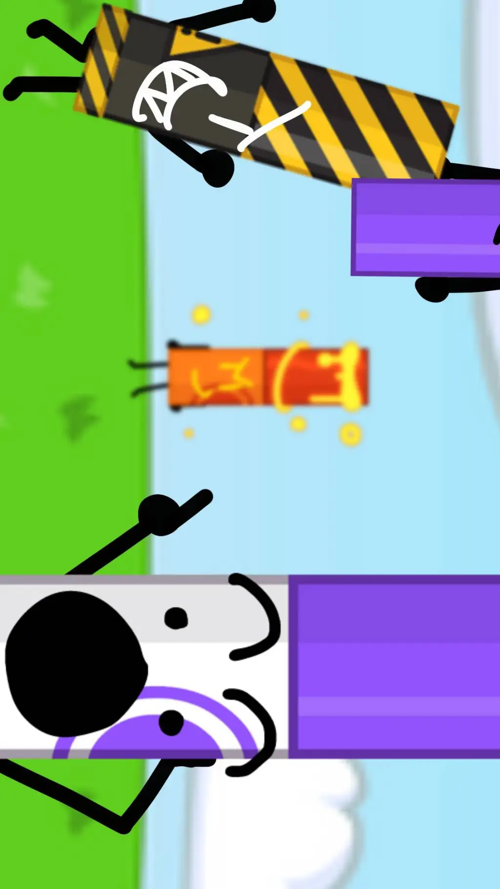 ai character: Find the markers! background
