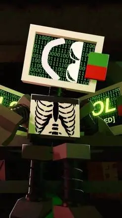 ai character: BADWARE V2 background