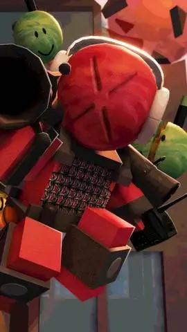 ai character: KILLDROID ❌️ background