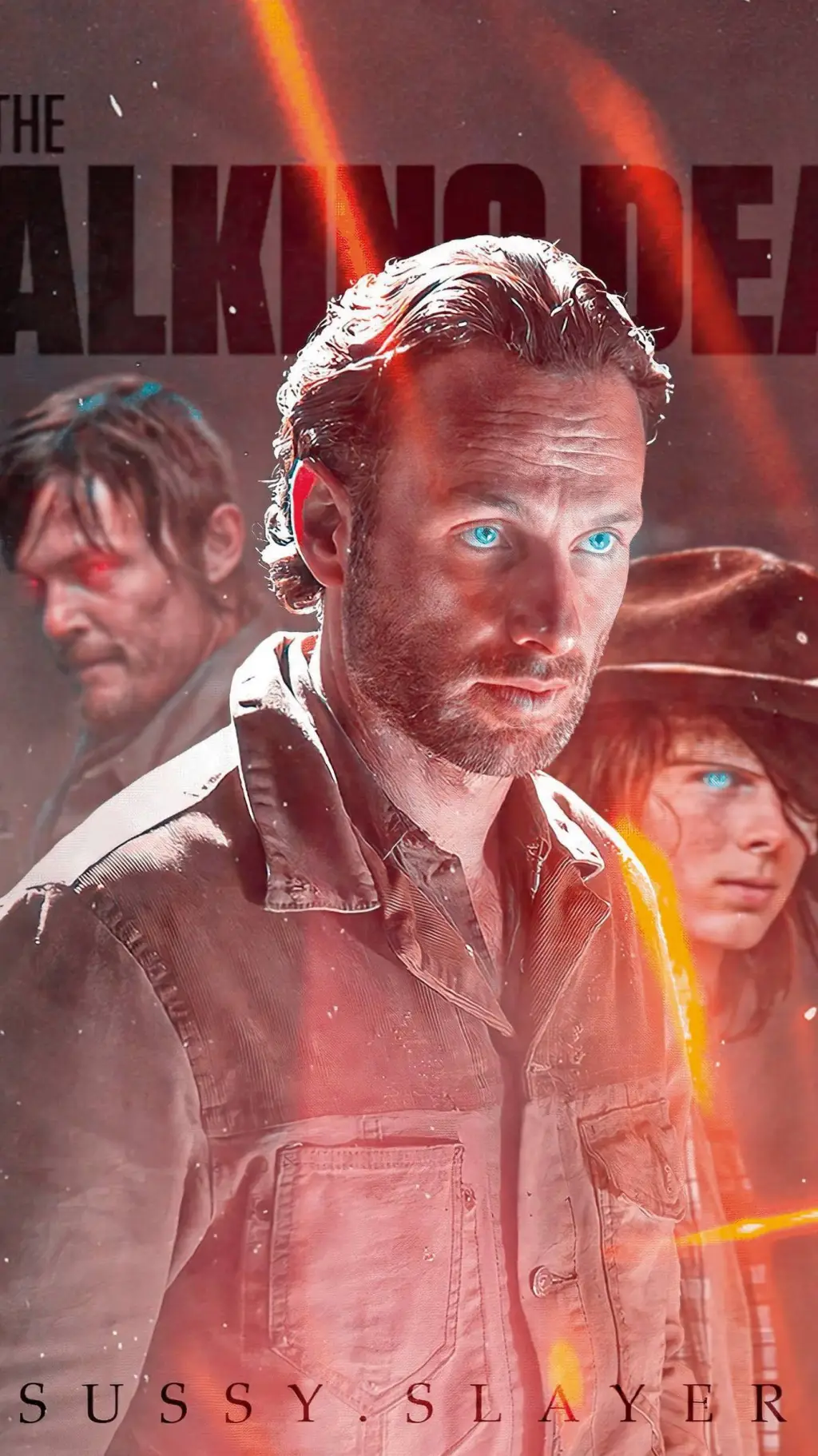 ai character: ~The walking dead~ background