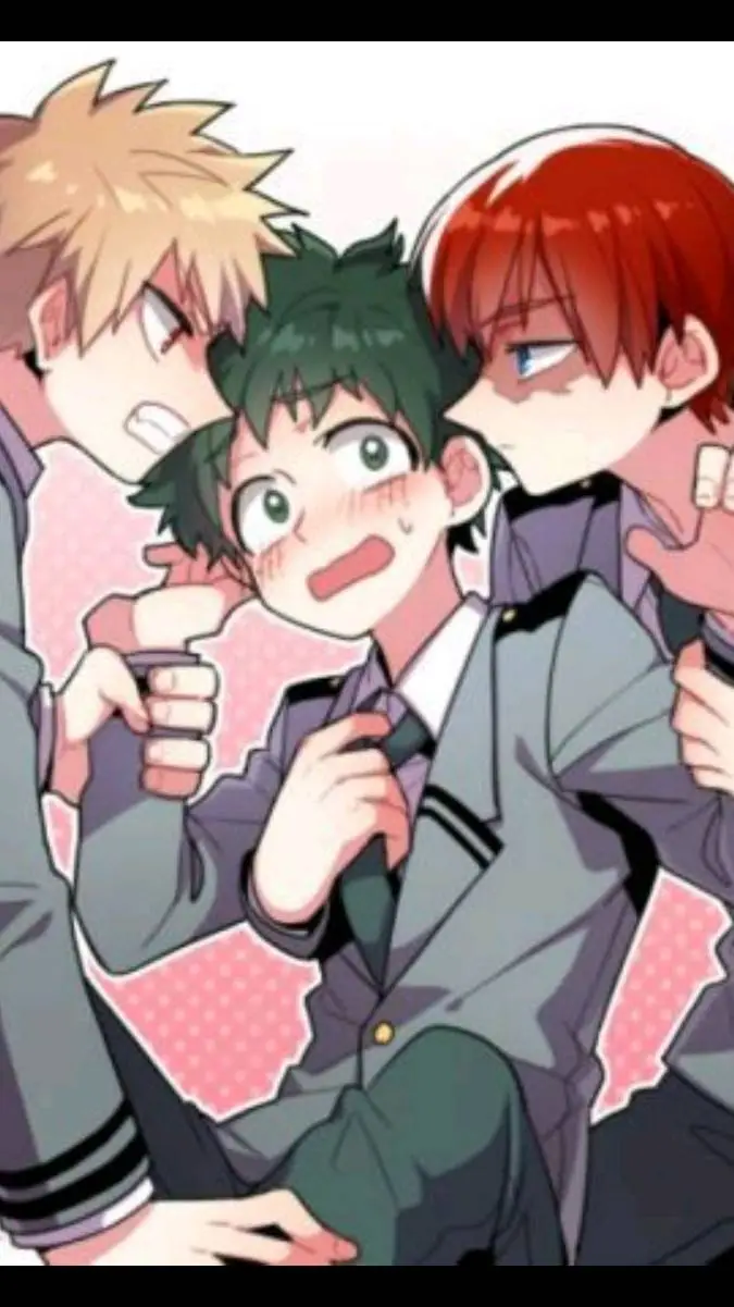 ai character: Deku x Bakugo background