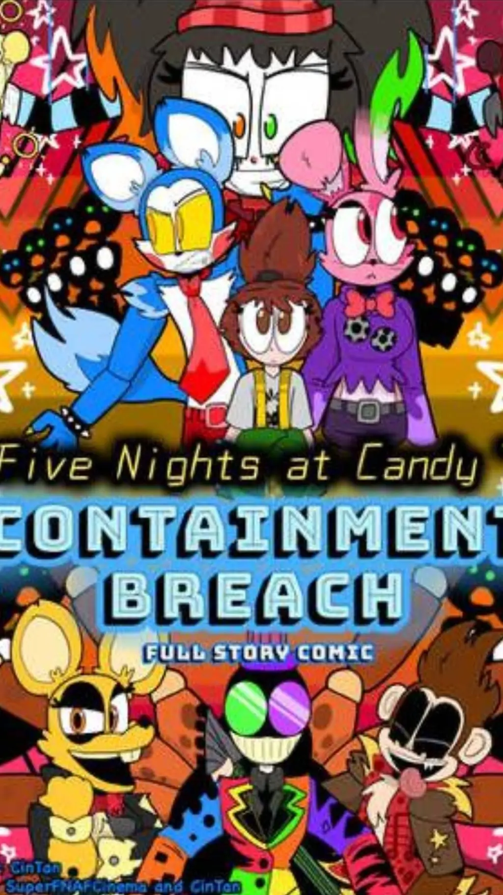 ai character: fnac containment background