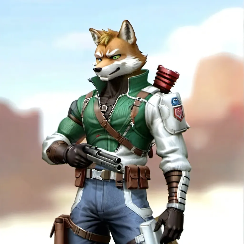 chat with ai character: Fox McCloud 