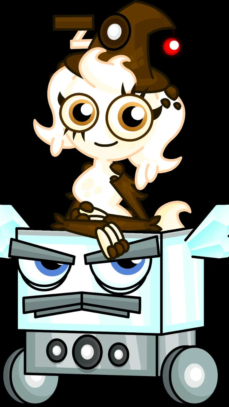 ai character: D,Zrt background
