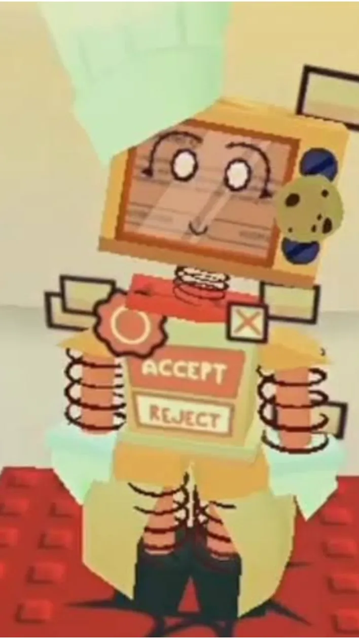 ai character: welcome back  background