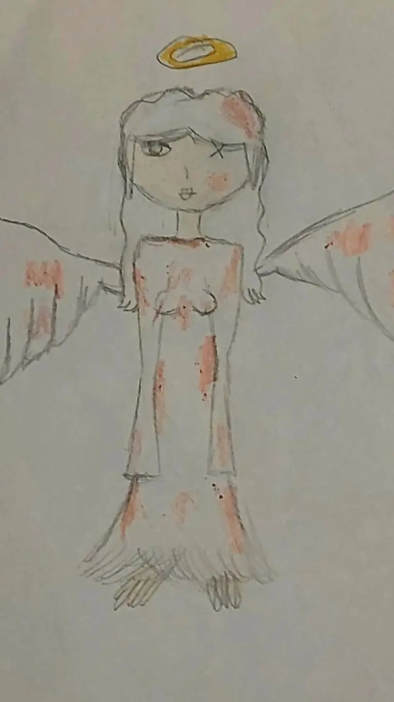 ai character: Bloody Angel background