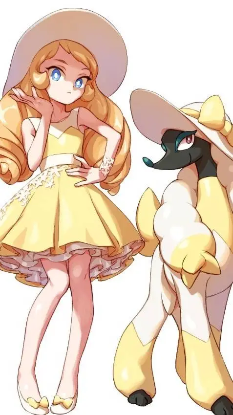 ai character: Serena  background