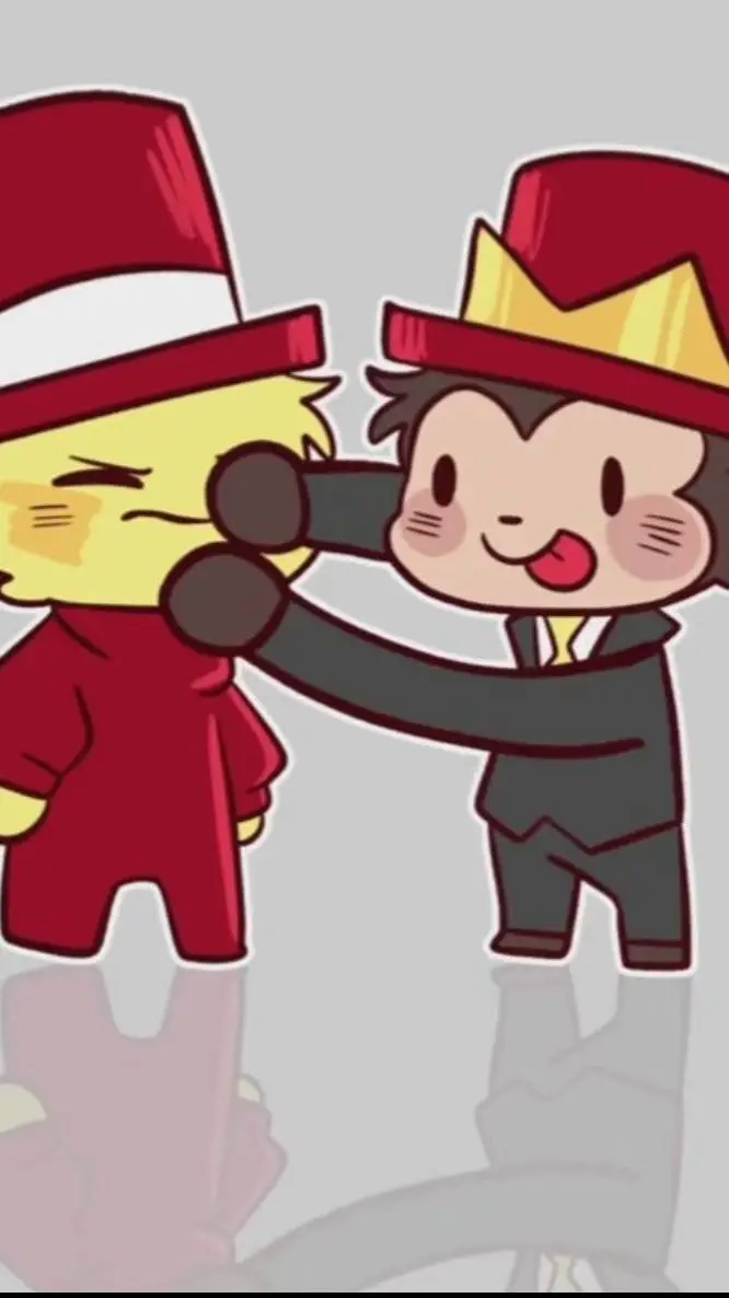 ai character: Sammy y Jandel XDD background