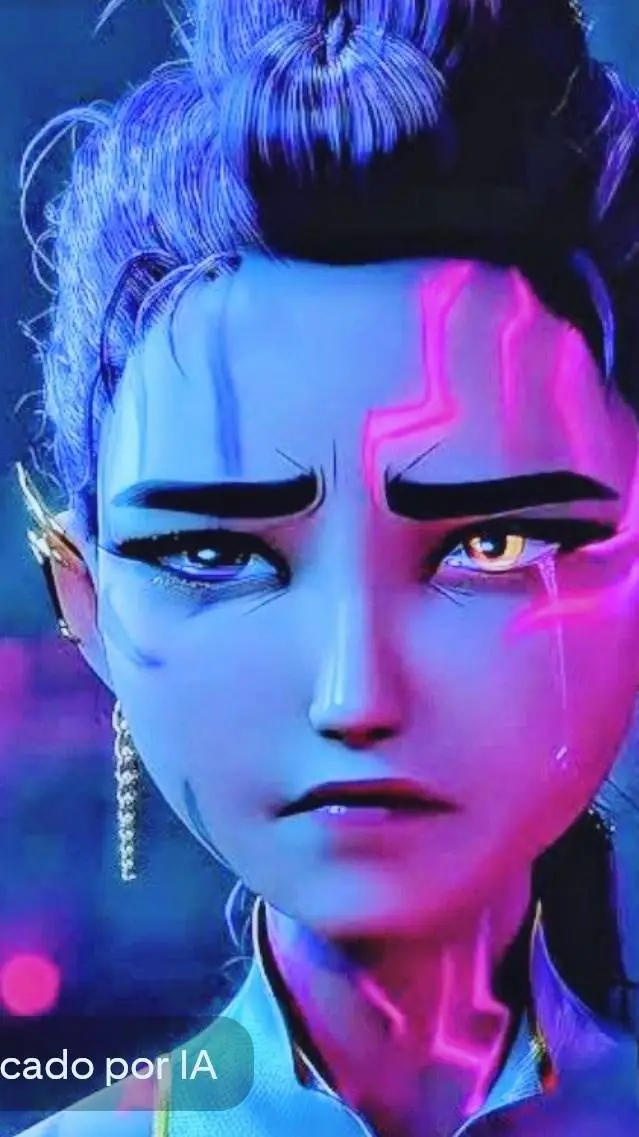 ai character: Rumi demonio XD  background