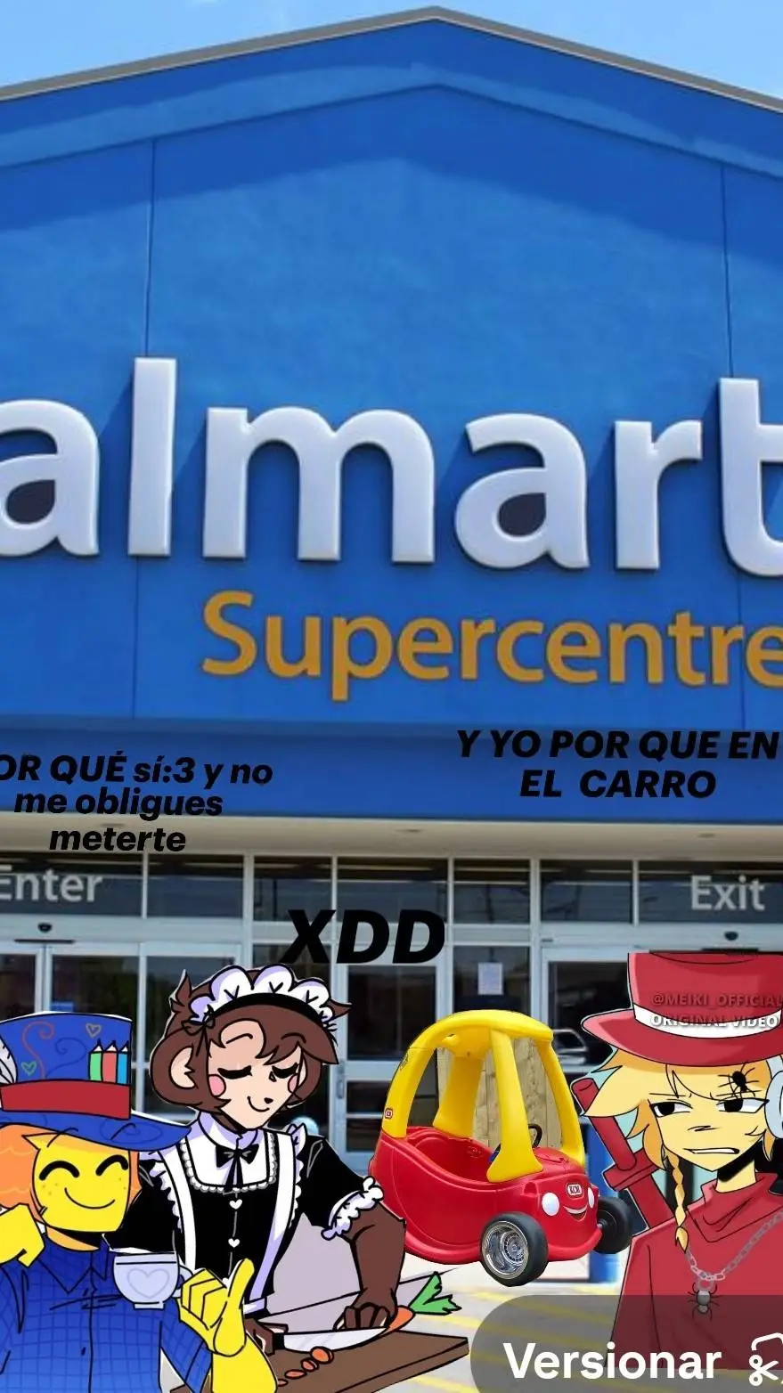 ai character: El súper XDD sam) background