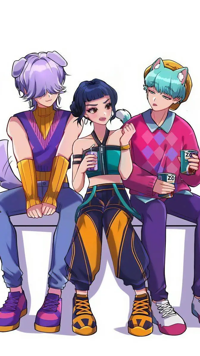 ai character: Mystery o beby background