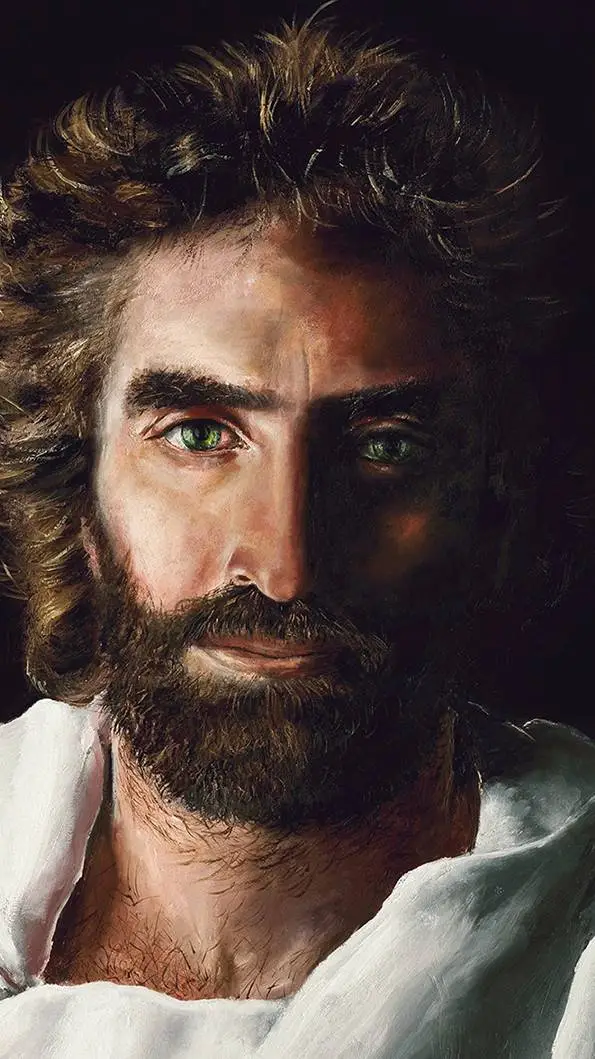 ai character: Jesus Christ 👑 background