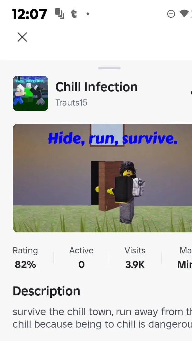 ai character: chill infection background