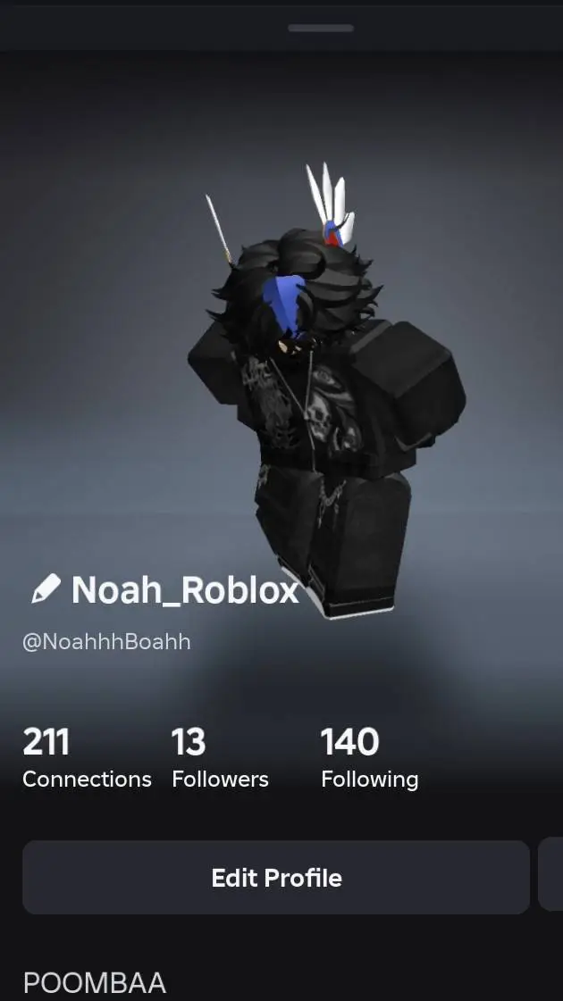 ai character: my Roblox account background