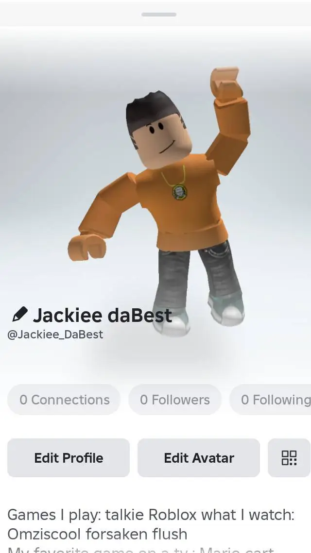 ai character: my Roblox avatar background