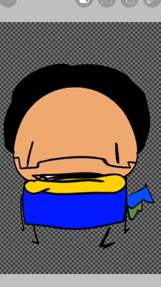 ai character: lil gremlin Jalen background