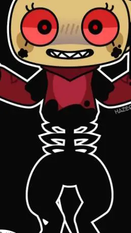 ai character: Twisted Shelly >:) background