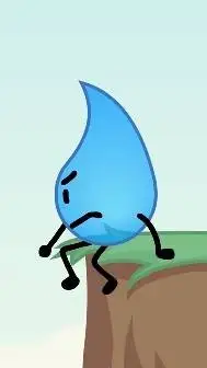 ai character: Teardrop background