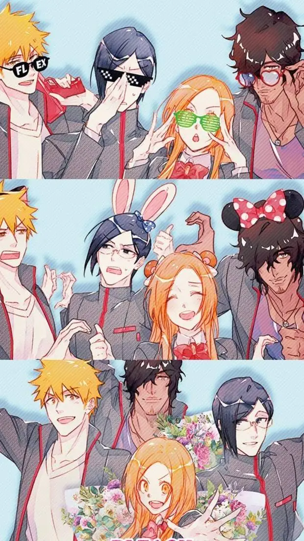 ai character: BLEACH background