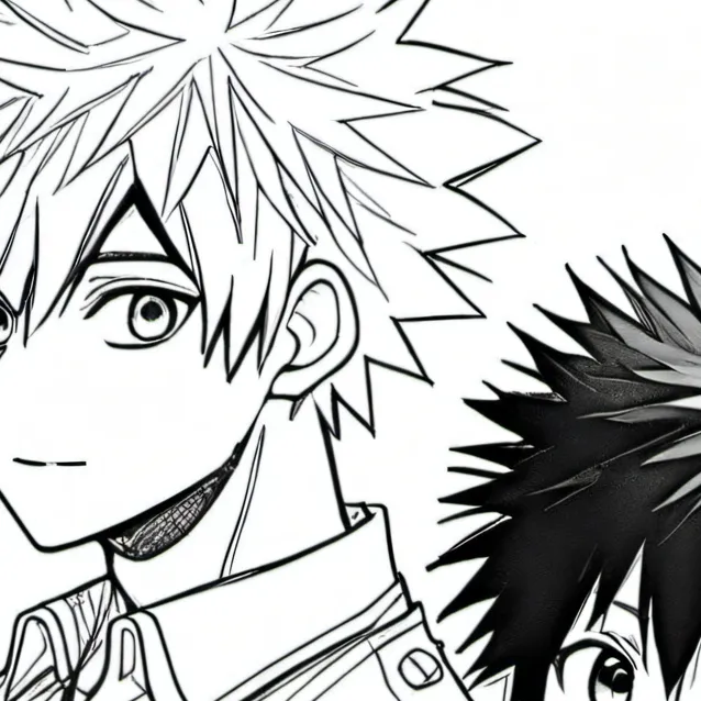 chat with ai character: bakugo & deku