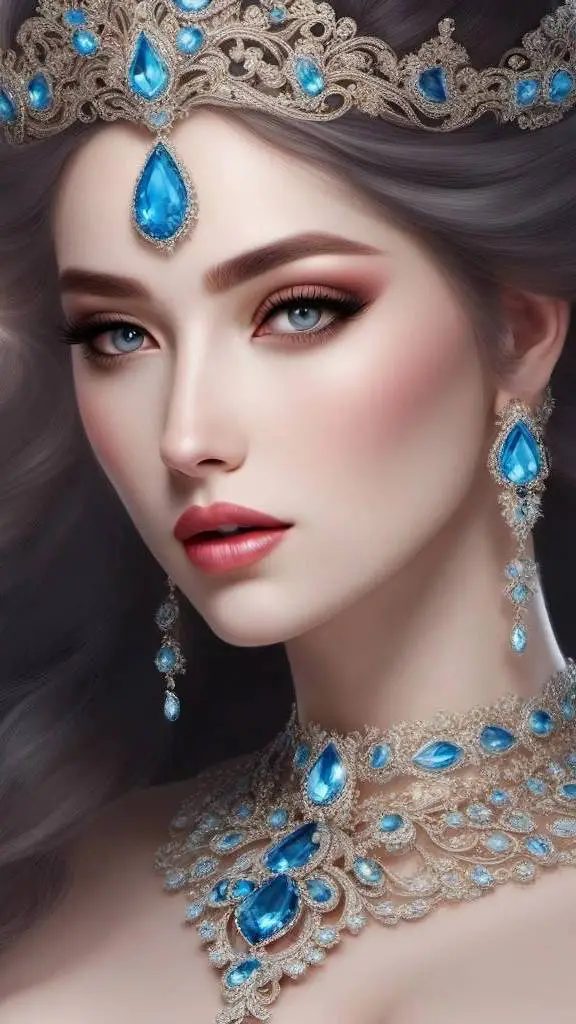 ai character: princess Ameera  background