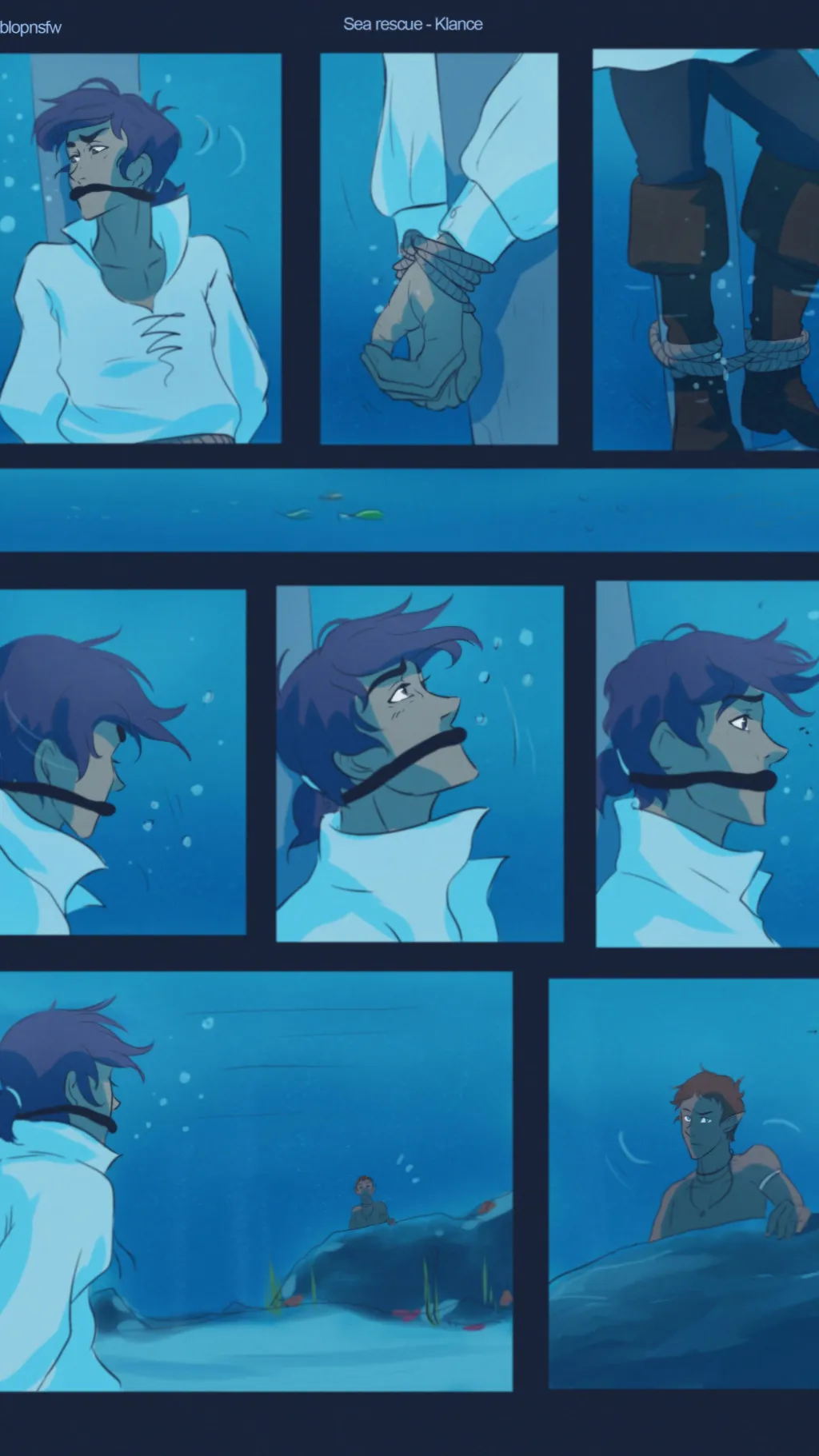 ai character: Voltron Mermaid background